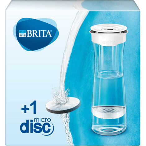 Bouteille filtrante 1,3 L – Filtre innovant réduisant chlore et impuretés – Indicateur de changement de filtre BRITA Memo – Résistante aux chocs