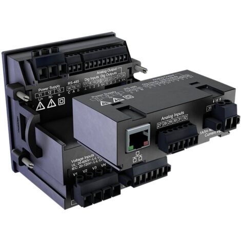 Janitza 96-PA-RCM-EL module noir pour mesure électrique (1/4)