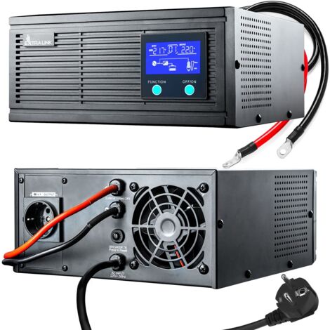 Extralink piorun 1500va/1200w replacement for volt sinus pro  inverter de power  pure sine wave, voltage de battery 24v dc (1/5)