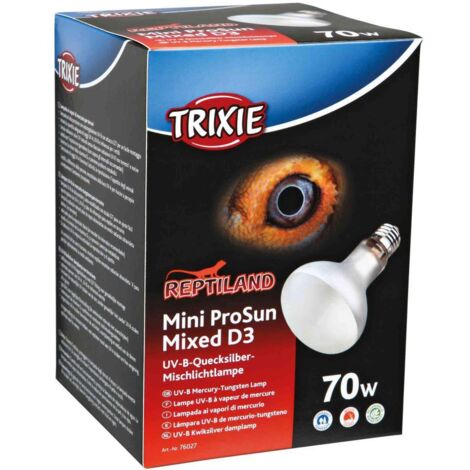 Lampe uv-b mini prosun mixed d3, dém. automatique ø 80 × 108 mm, 70 w
