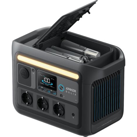 Anker – Station énergie portable 768Wh – Recharge ultrarapide 58 min – 1200W – 8 ports USB pour appareils multiples – Conception robuste