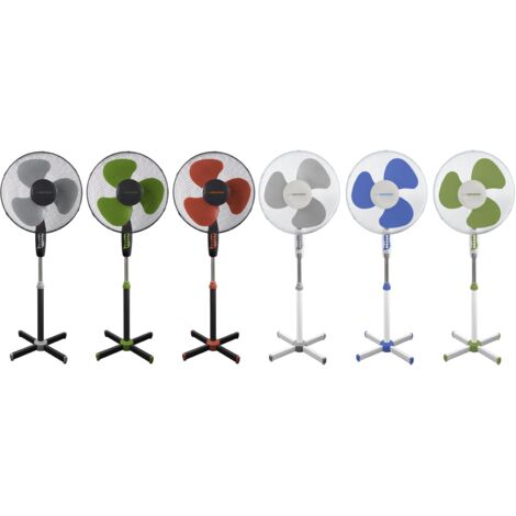 Esperanza EHF001KK ventilateur sur pied noir 3 vitesses