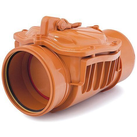 200mm Polypropylène Vérifier Non-Retour Anti-Inondation Soupape Empêché (1/5)