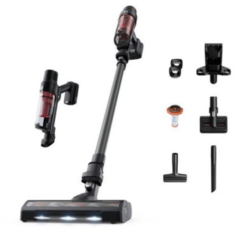Rowenta – Aspirateur balai sans fil 140 W RH6A75 – Technologie cyclonique – Autonomie 45 min – Capacité 0,44 L – Temps de charge 3 h