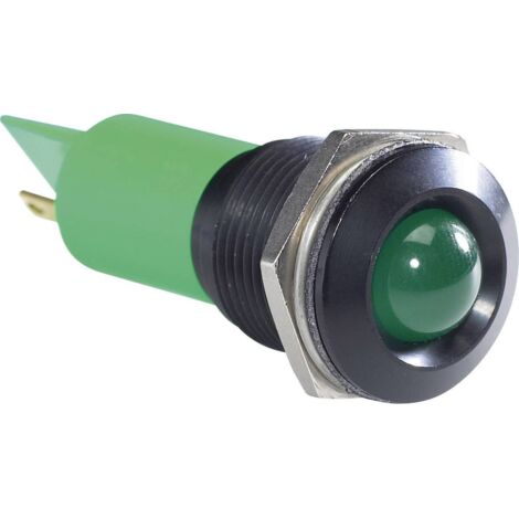Apem Q16P1BXXG12E voyant LED vert IP67 12 V/DC (1/3)