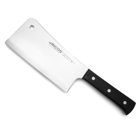 Macheta Arcos Universal 288300 en acier inoxydable Nitrum et mango en Polyoxyméthylène avec lame de 18 cm et 4 mm d'épaisseur avec couvercle de lame. (1/6)