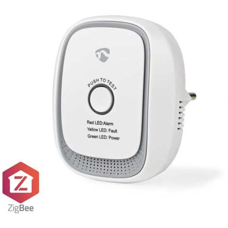 Détecteur de présence de Gaz Intelligent / Autonome / Connecté / SmartLife - Nedis - (1/5)