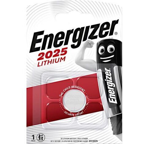 pile cr2025 3v energizer au lithium (1/5)