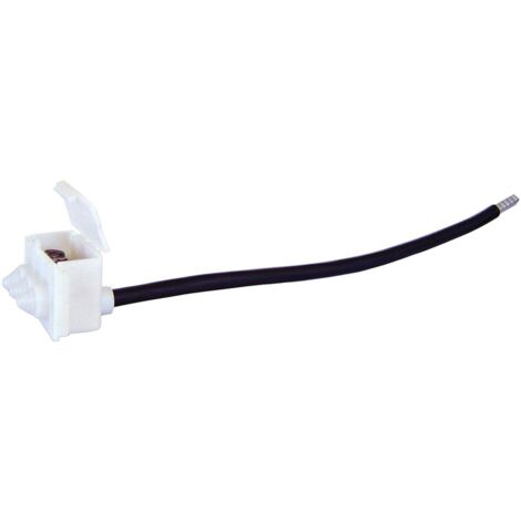 Michaud – Embout triple sortie disjoncteur 60A – 265mm – Borne triple en matériau synthétique – Pour passage triphasé à monophasé