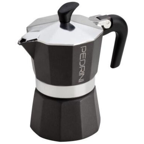 Pedrini 9113 machine à café manuelle Cafetière à moka Anthracite (1/2)