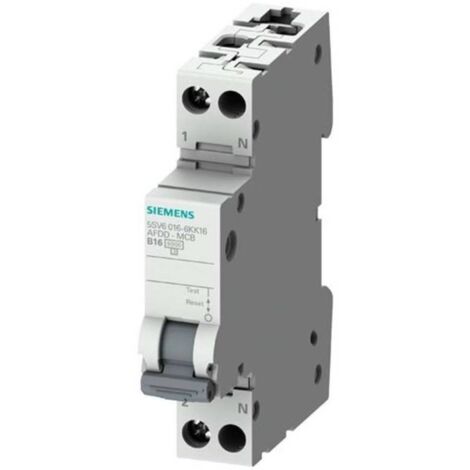 Siemens 5SV60166KK13 Disjoncteur contre l'incendie 2 pôles 13 A 0.03 A 230 V 1 pc(s) C094511 (1/3)