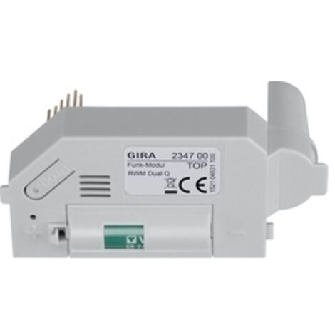 Gira Module radio RWM Dual Q Détecteur de fumée [234700], 2347 00 (1/2)