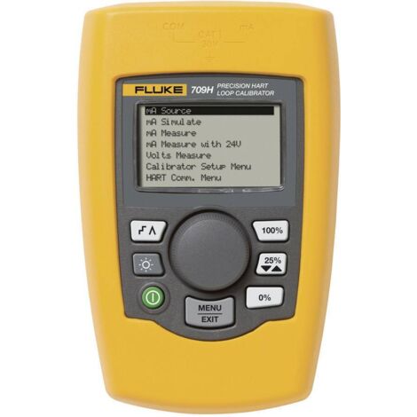 Fluke 709 calibrateur de courant jaune précis et compact (1/3)