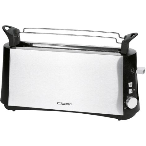 Toaster 3810 2Scheiben 880Watt Edelstahl/schwarz (1/3)