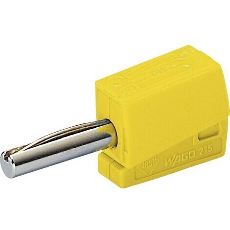 WAGO 2050000236396 Fiche Jack Jaune Connecteur Droit (1/4)