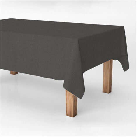 Exma Rouleau de nappe élégante noir 140 cm x 25 m (1/2)