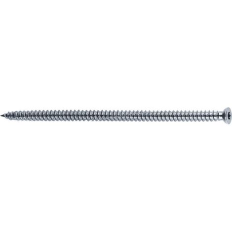 Apollo Mea 97592Fbs - Screw de Preframes Type Fbs Diameter 7,5X92 Countersunk Head, Zinc Plated, 100 Pieces