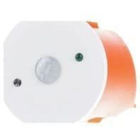Interrupteur Détecteur De Mouvement Blanc - 3,15 A - Montage Surface 32 Mm - Neuf