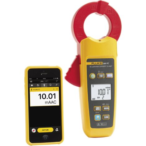 Fluke 368 FC Pince ampèremétrique numérique enregistreur de données CAT III 600 V Affichage (nombre de points): 3300 S779951