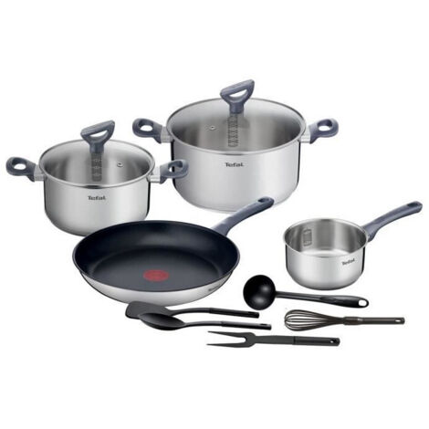 Tefal Ensemble batterie de cuisine acier inoxydable 5 pièces (1/5)