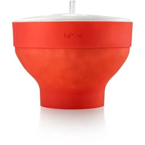 Pulsar Lékué Moule à Pop-Corn Pliable Rouge 20 cm (1/3)