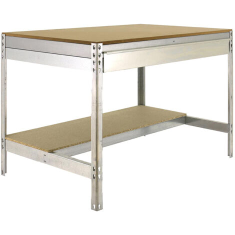 SimonRack - Etabli galvanisé 842x1510x760 mm Charge 600 Kg - SIMONWORK BT0 BOX 1500 GALVA