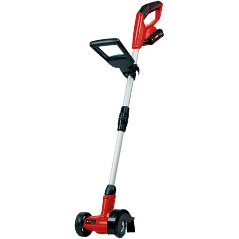 Einhell Nettoyeur de joint sans fil GE-CC 18 Li KIT - Power X-Change (18 V, Manche téléscopique, avec 1 brosse en nylon et 1 en acier) Livré avec Batterie 2,0Ah et Chargeur (1/5)
