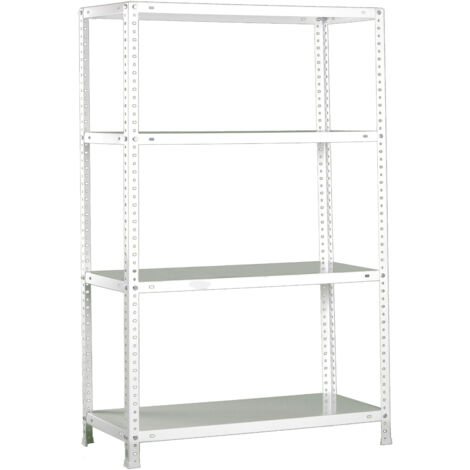 Étagère Métallique SimonRack 4 Niveaux - 150x80x40 Cm, Charge 75 Kg Par Plateau - Pour Garage, Atelier, Rangement Robuste