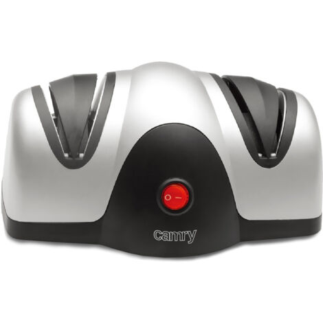 Camry CR-4469 Aiguiseur de couteaux électrique, plastique, gris, 000