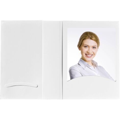 Daiber Chemise photo blanc 10x15 cm 100 pièces (1/2)