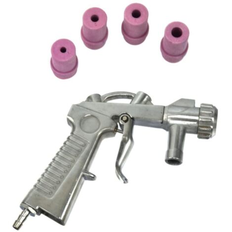 Geko Pistolet de sable moderne argenté aluminium (1/3)