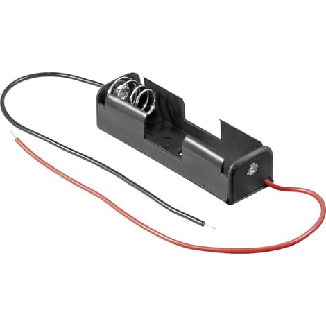 Goobay Support de Pile AA Noir Compact Durable (1/2)