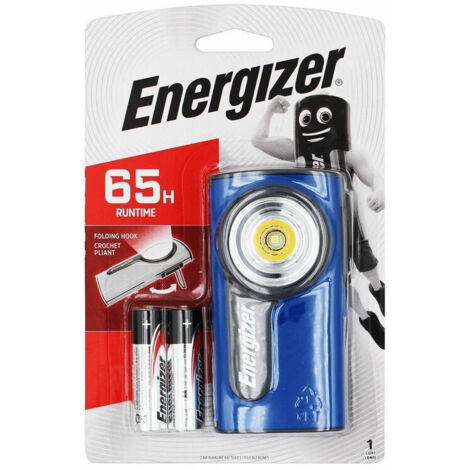 Energizer Compact lampe torche gris bleu LED durable
