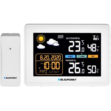 Blaupunkt WS30WH station météo blanche précise (1/5)