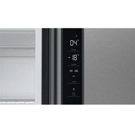 Bosch – KFN96APEA – Réfrigérateur 4 portes inox 605L – Système No-Frost – Classe E – Niveau sonore 38dB – Technologie MultiAirflow