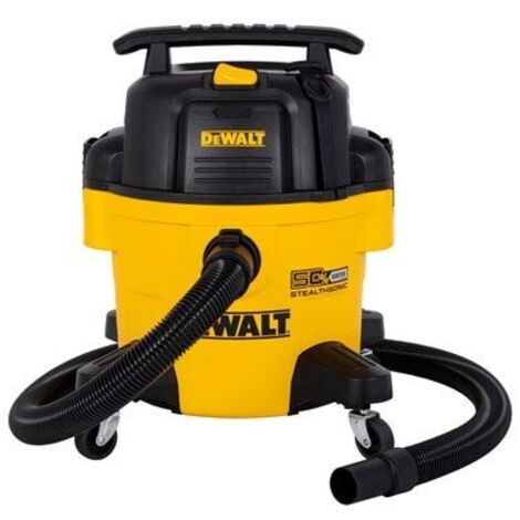 Dewalt – Aspirateur sec/humide 23L – Super silencieux 65 dB – Puissance 800W – Dépression 19 kPa – Pour chantiers humides et surfaces sèches - AT-DXV23P-QT (1/6)