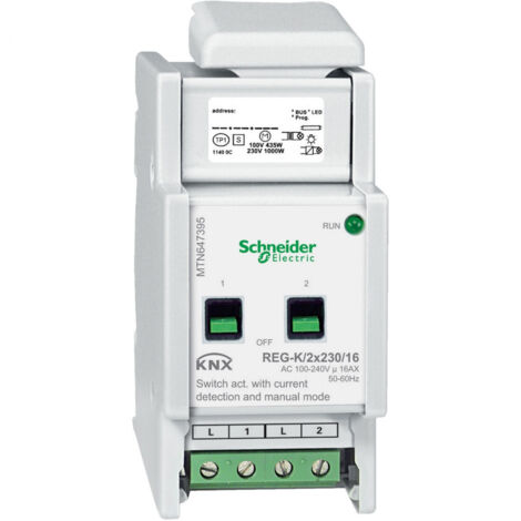 Schneider Electric Actionneur KNX 2 sorties 230V 16A (1/3)