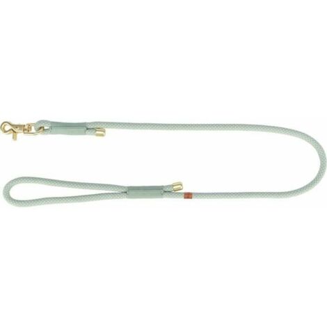 Laisse en corde souple TRIXIE - S–XL : 1 m - ø 10 mm - Sauge et menthe (1/2)