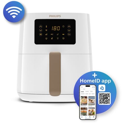 Friteuse Philips série 5000 HD9255/30 Friteuse à air chaud simple 4,1 L Autonome 1400 W Blanc