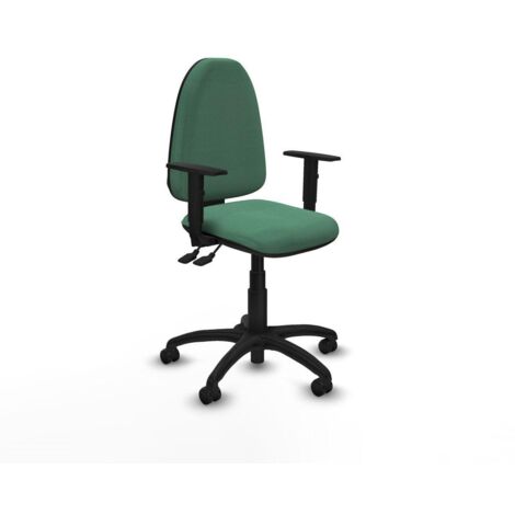 Piqueras y Crespo B1D01RF Chaise de bureau vert émeraude (1/3)