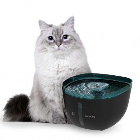 Cecotec Pumba 2200 Refresh Abreuvoir automatique pour animaux de compagnie. Capacité of 2 litres, filtre et Light intérieur inclus, niveau d'eau visible de, silencieux, design en cascade, nettoyage fa (1/4)