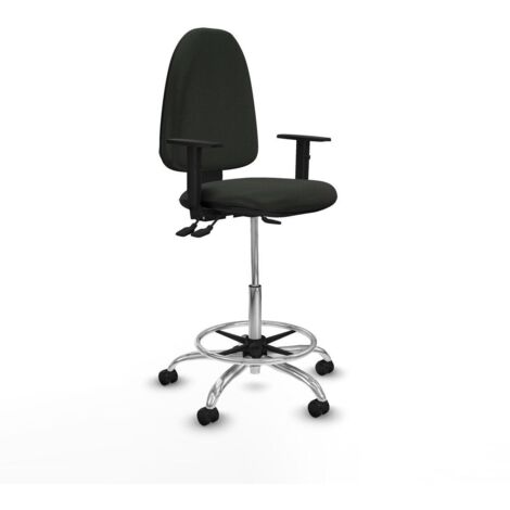 Piqueras y Crespo B1D05RP Tabouret de Bureau Noir (1/3)