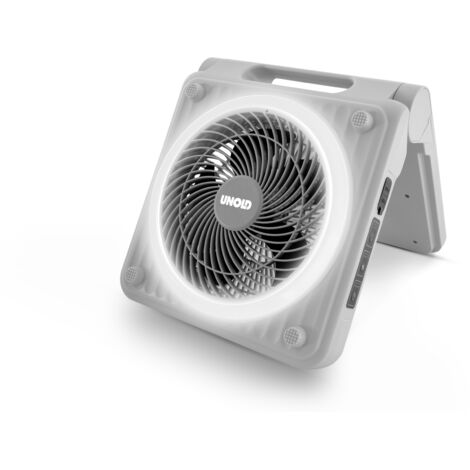 Unold Ventilateur Solaire portable gris camping (1/3)