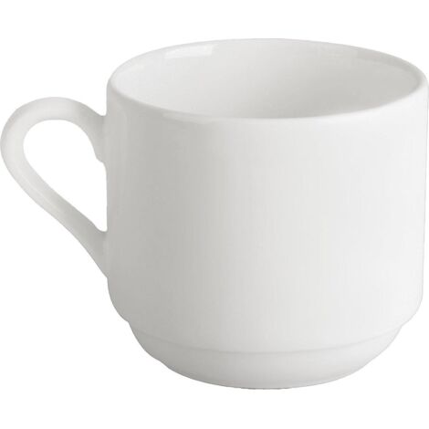 Rak Tasse Banquet Ivoire 90 ml Porcelaine Classique