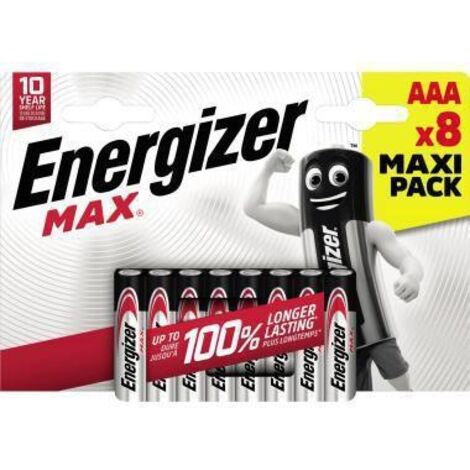 Energizer Batterie Max Alkaline E303324100 AAA LR03 8St.