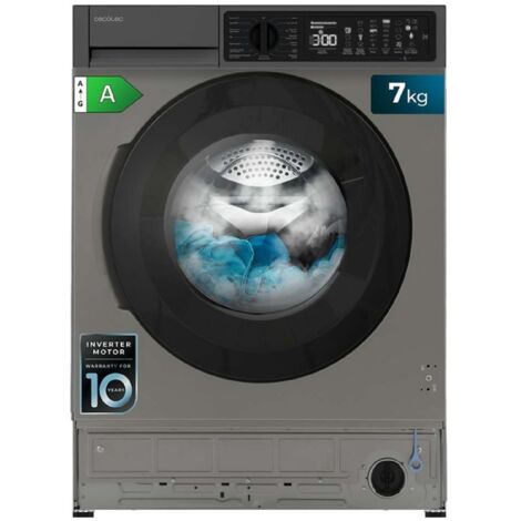 Cecotec Lave-linge intégré acier inoxydable 7 kg 2023 (1/5)