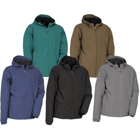 Cofra Vannas Veste Softshell Bleu Marine XL (1/5)