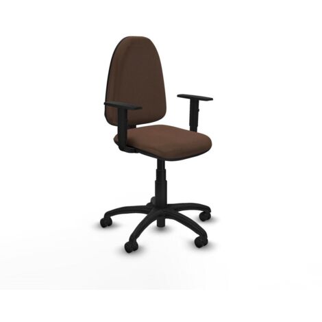 Piqueras et Crespo B1D01RF Chaise de bureau marron foncé (1/3)