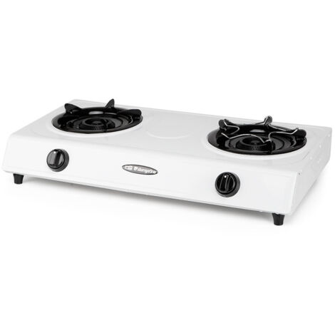 Orbegozo FO 2600 réchaud à gaz blanc 2 brûleurs 3.2 kW
