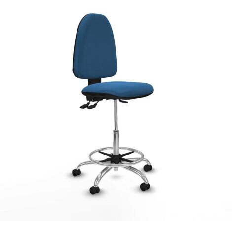Piqueras y Crespo Aýna tabouret bleu clair réglable (1/3)